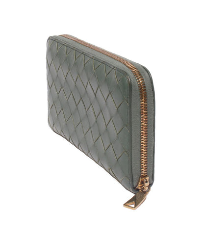 Bottega Veneta Zip Around Wallet Intrecciato — view 2