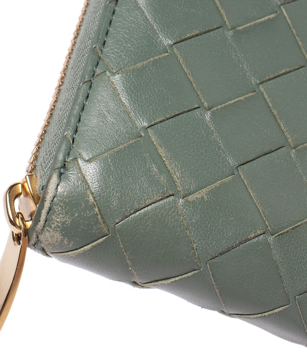 Bottega Veneta Zip Around Wallet Intrecciato — view 5