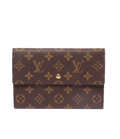 Louis Vuitton Wallet Trifold Passport Case Pochette Monogram
