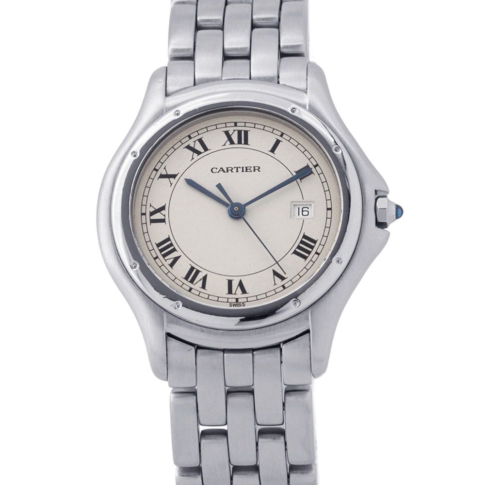 Cartier Panthere Cougar LM Watch Ivory Dial