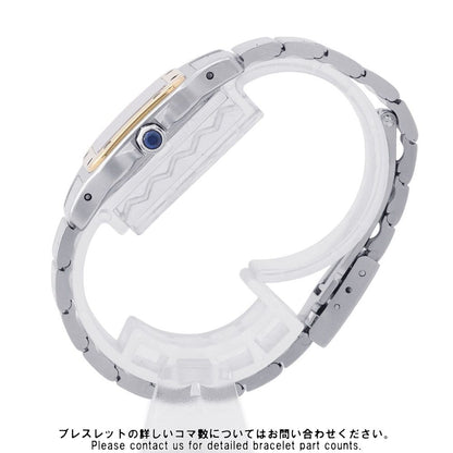 Cartier Santos Galbee SM Watch Quartz Ivory Dial — view 2