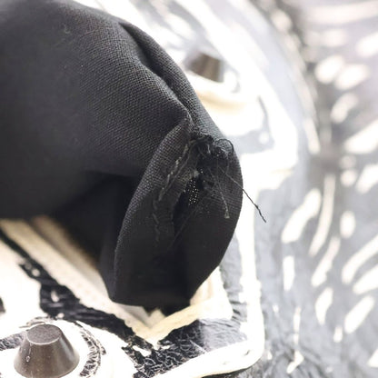 Balenciaga le City Bag White Snow Semi Shiny Arena Lambskin Black Mark Print — view 7