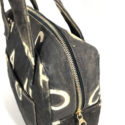 Chanel Handbag Pattern Icon CC Logo Canvas Black — view 5