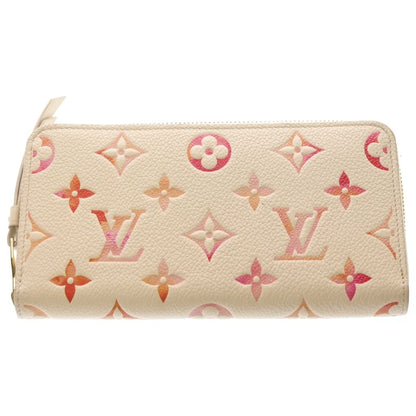 Louis Vuitton Monogram Empreinte Zippy Wallet Sunrise Aquarelle Leather