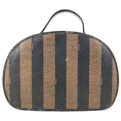 Fendi Handbag Pecan Logo Leather Khaki — view 2