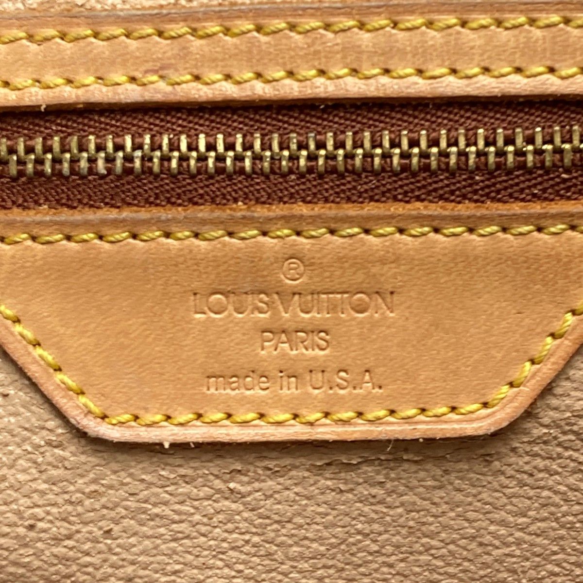 Louis Vuitton Monogram Bucket GM Tote Shoulder Bag — view 4