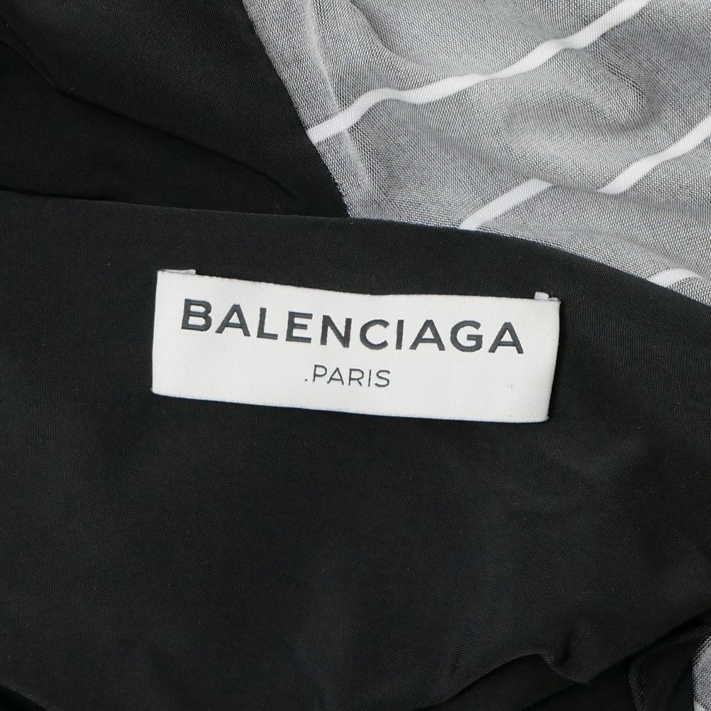 Balenciaga Dress 36 Asymmetric Jersey Fabric Stretch — view 6