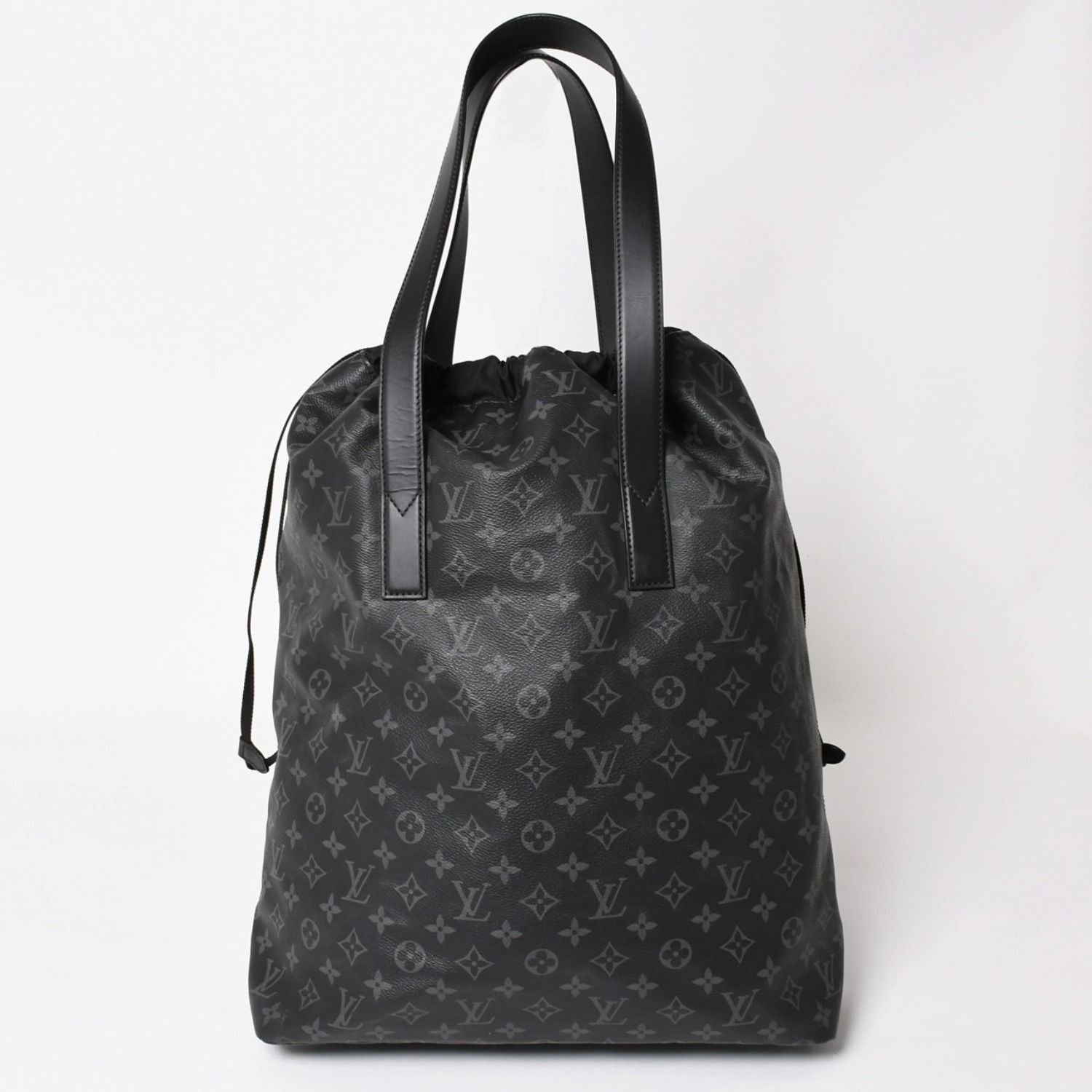 Louis Vuitton Monogram Eclipse Cabas Light Tote Bag Black — view 2