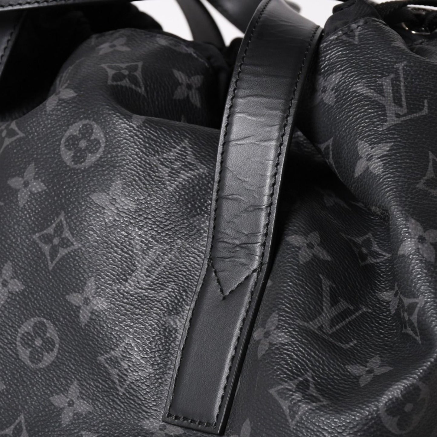 Louis Vuitton Monogram Eclipse Cabas Light Tote Bag Black — view 6