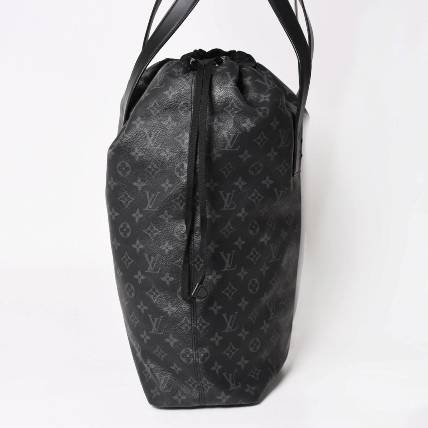 Louis Vuitton Monogram Eclipse Cabas Light Tote Bag Black — view 4