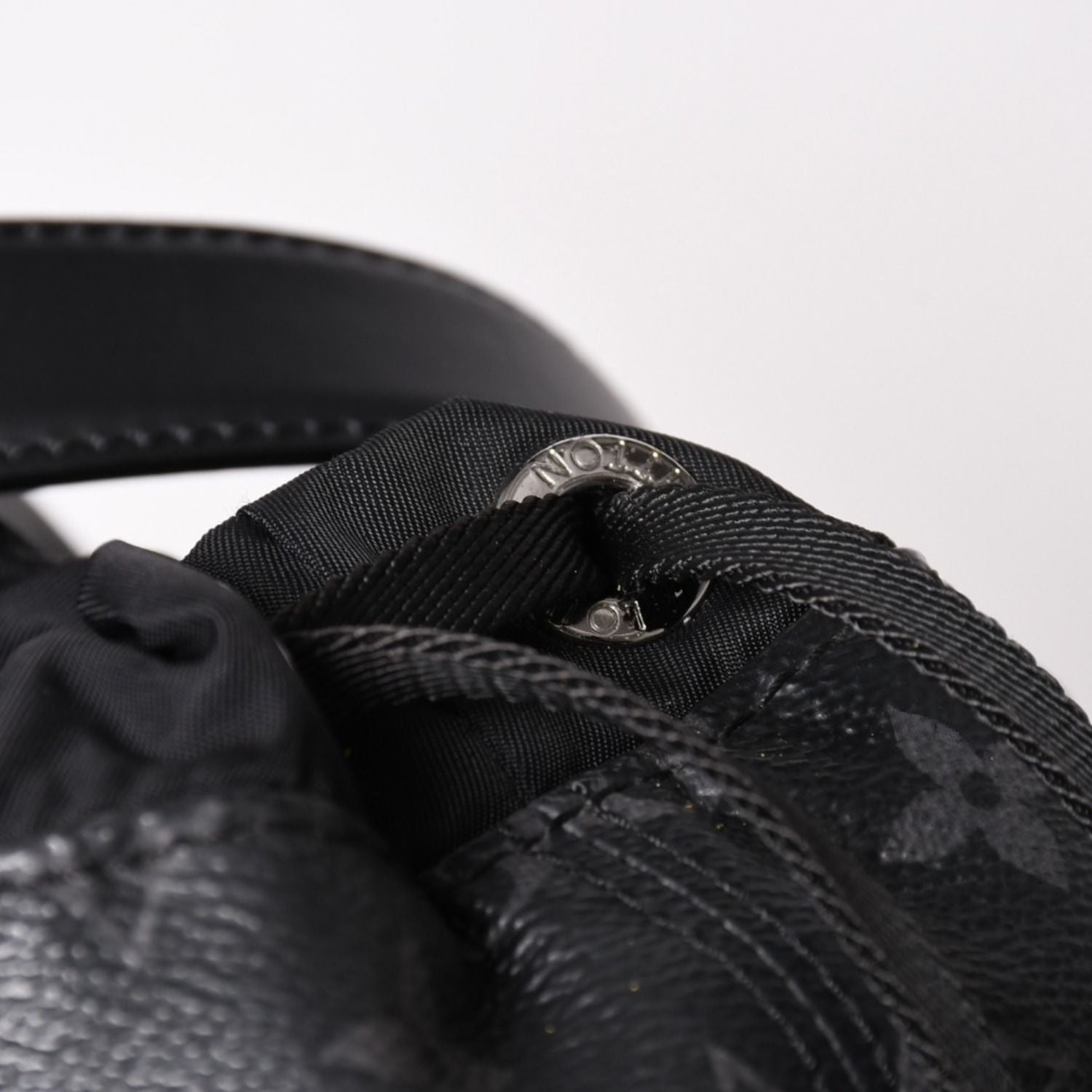 Louis Vuitton Monogram Eclipse Cabas Light Tote Bag Black — view 8