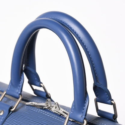 Louis Vuitton Boston Bag Keepall 45 Epi Miltille Silver — view 5