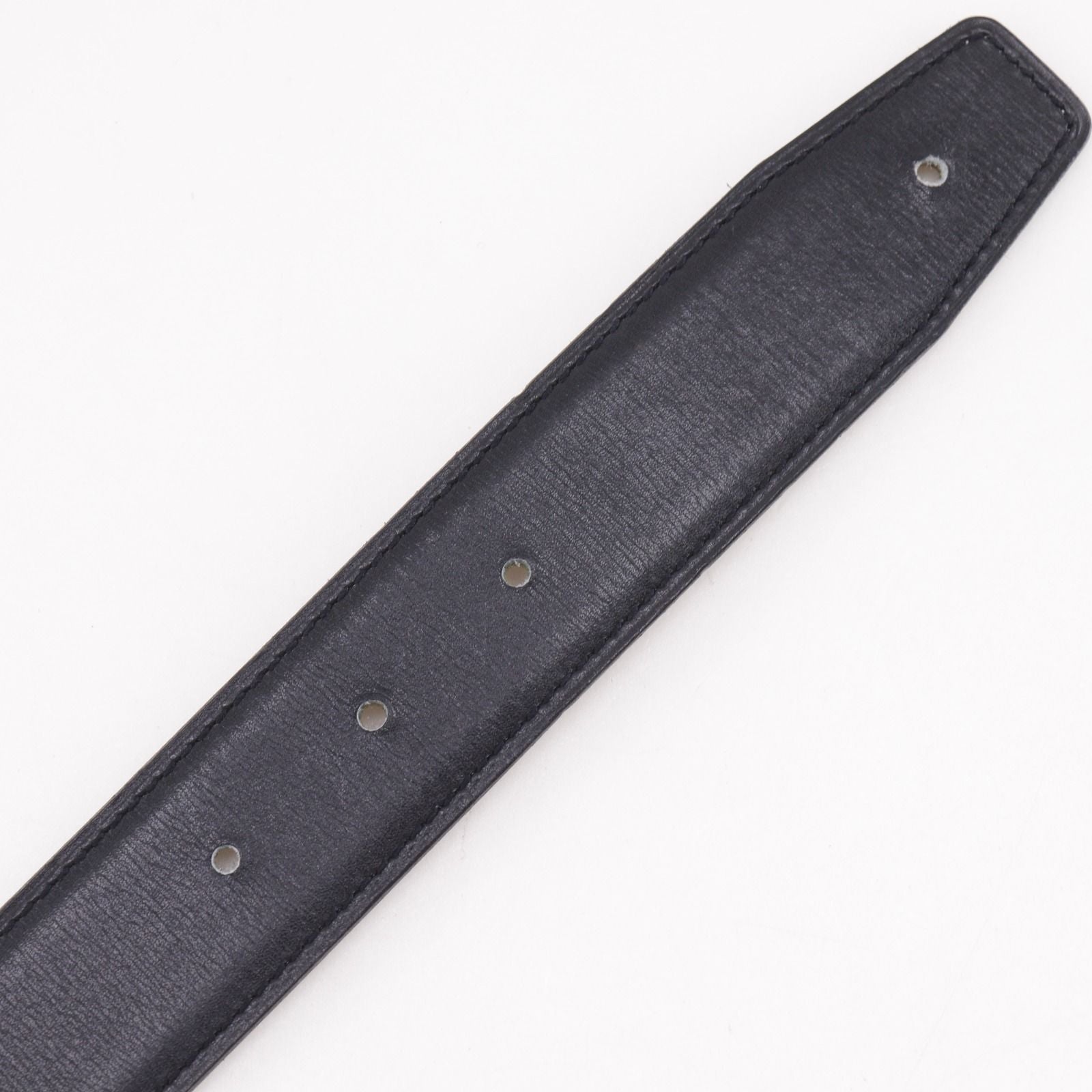 Hermes Hose Buckle Reversible Box Calf Veau Epsom Black Brown A Belt — view 4