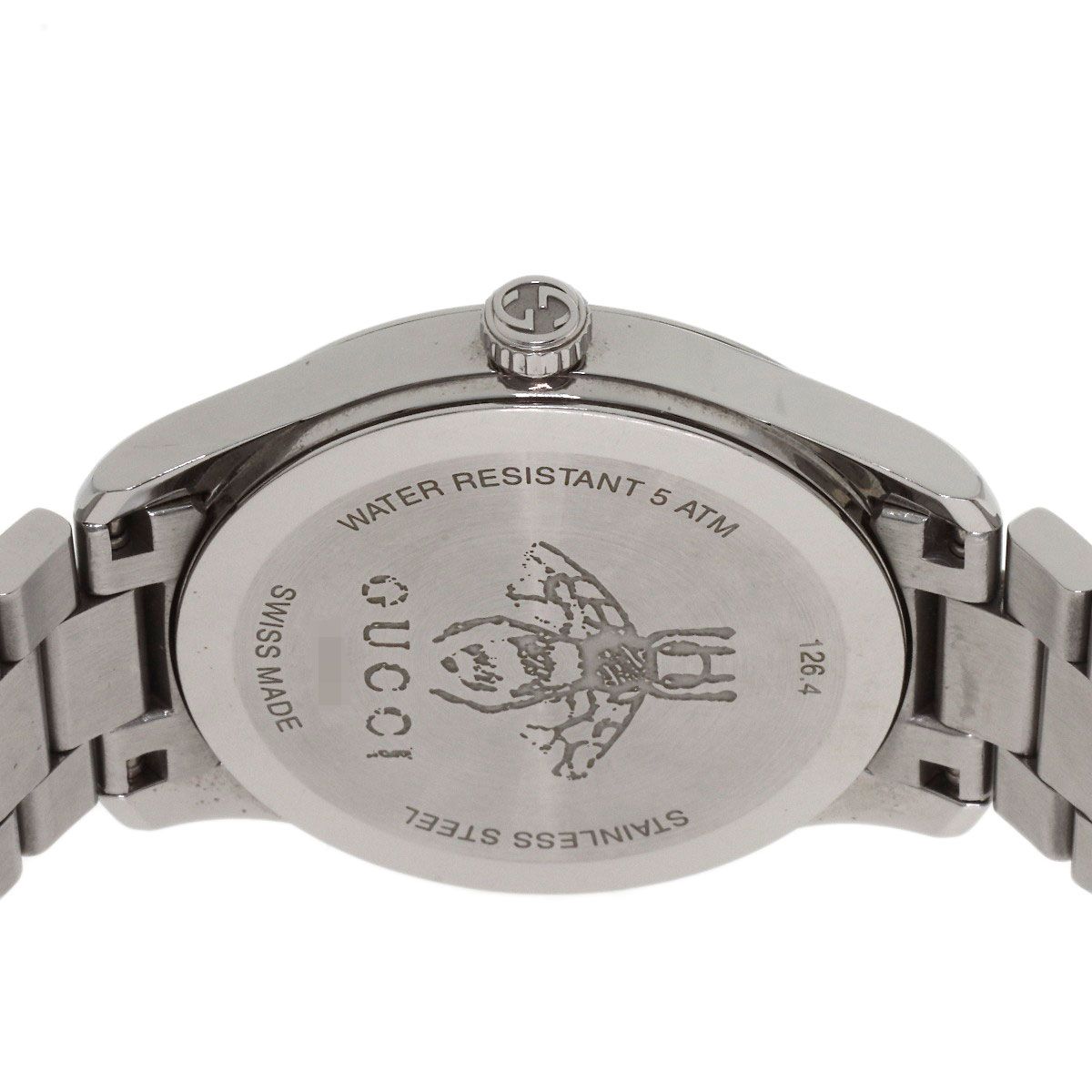 Gucci 126.4 Timeless Bee Watch SS — view 6