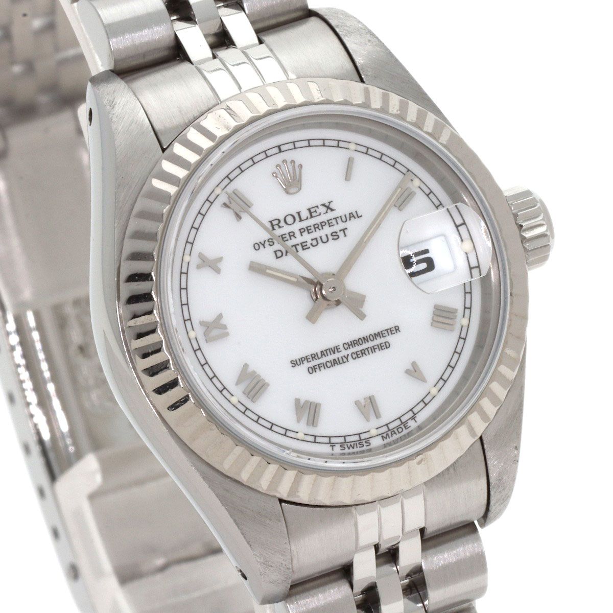 Rolex Datejust Watch SS 18K White Gold — view 4