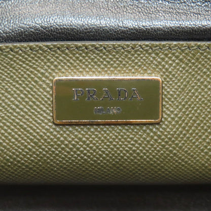 Prada Logo Handbag Saffiano — view 6