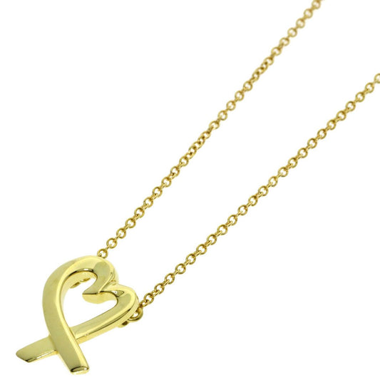 Tiffany & Co Loving Heart Necklace 18K Yellow Gold