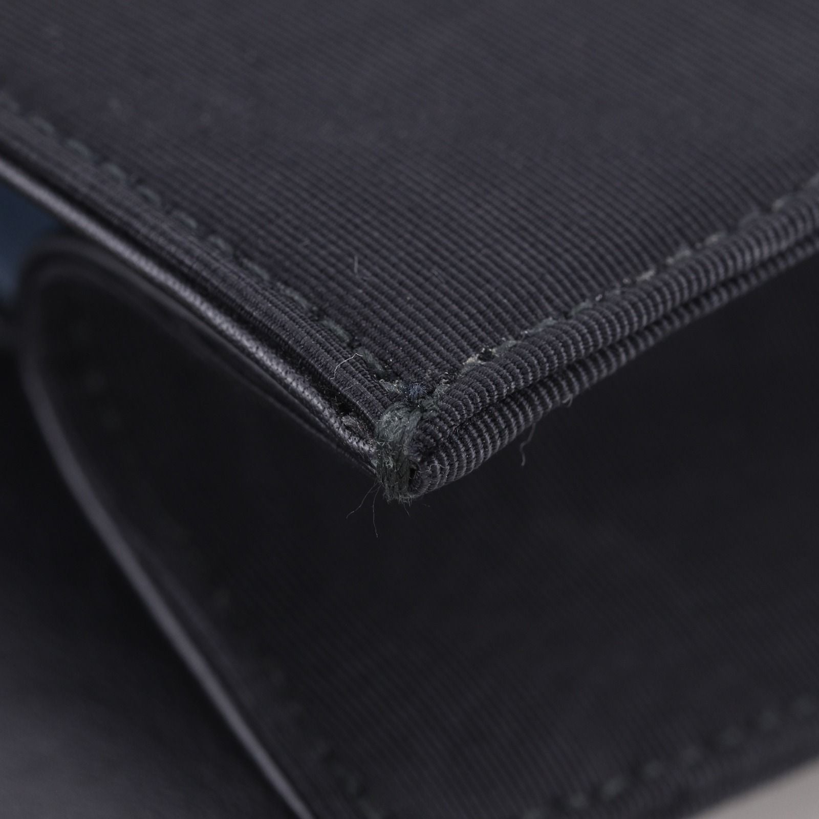Gucci Broadway Square 2-Way Clutch Cotton Rhinestone Black — view 6