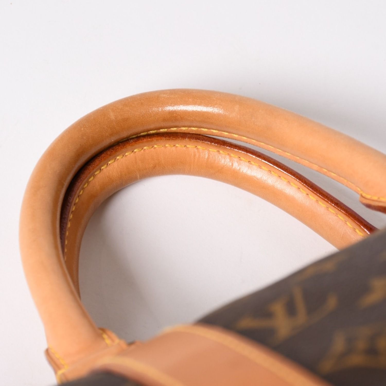Louis Vuitton Keepall 50 Boston Bag Leather Monogram Gold — view 7
