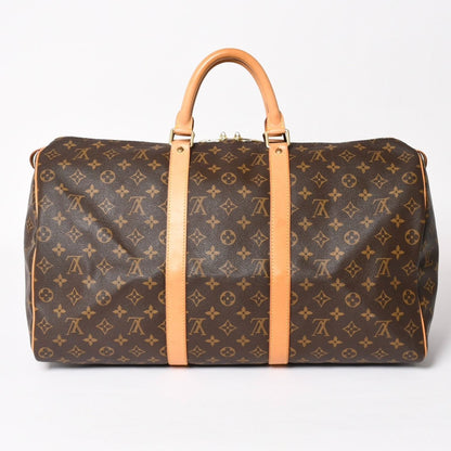 Louis Vuitton Keepall 50 Boston Bag Leather Monogram Gold — view 2