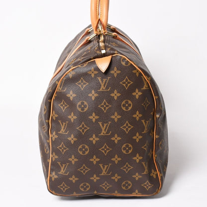 Louis Vuitton Keepall 50 Boston Bag Leather Monogram Gold — view 4