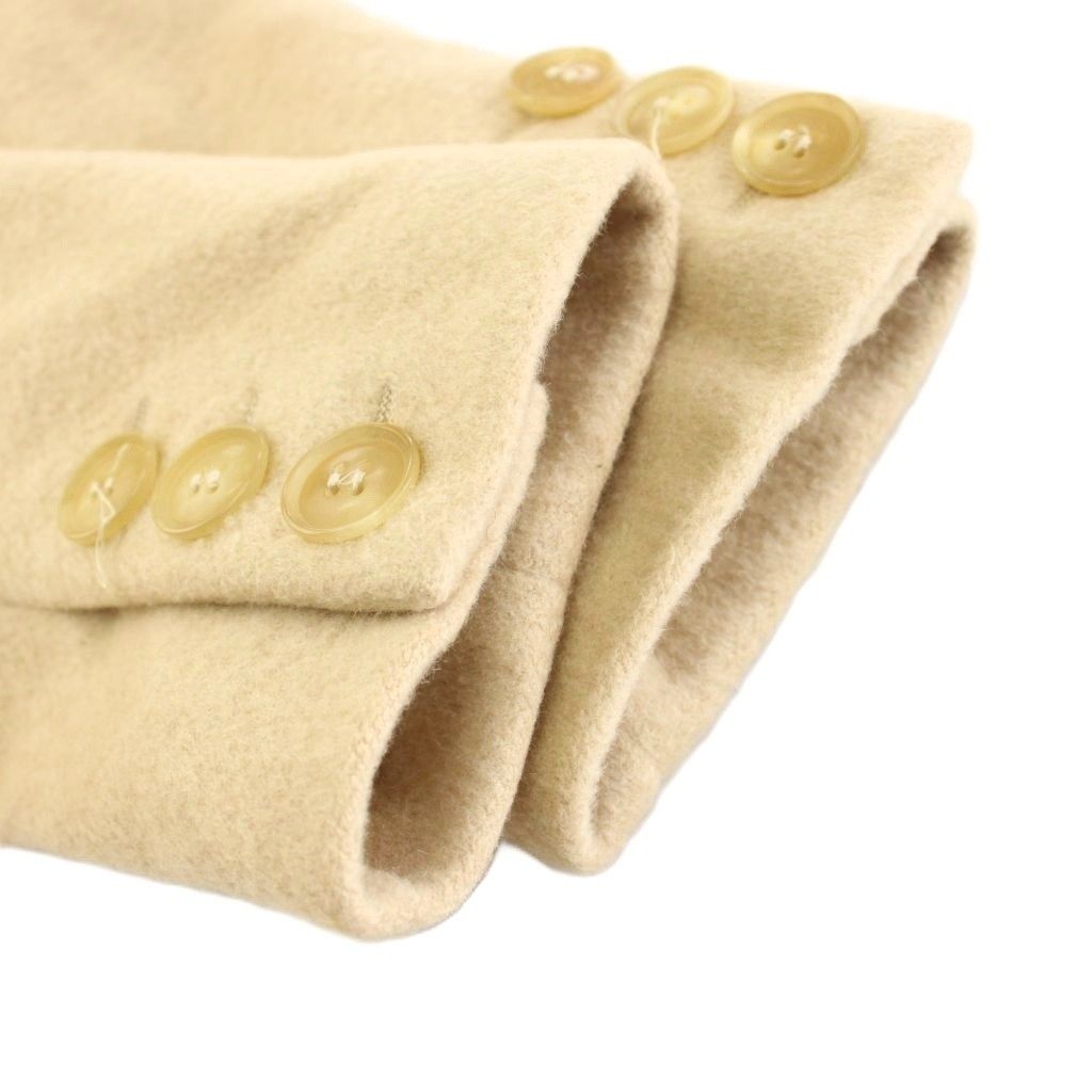 Max Mara White Tag Short Double Coat Pea Camel 38 Beige — view 6