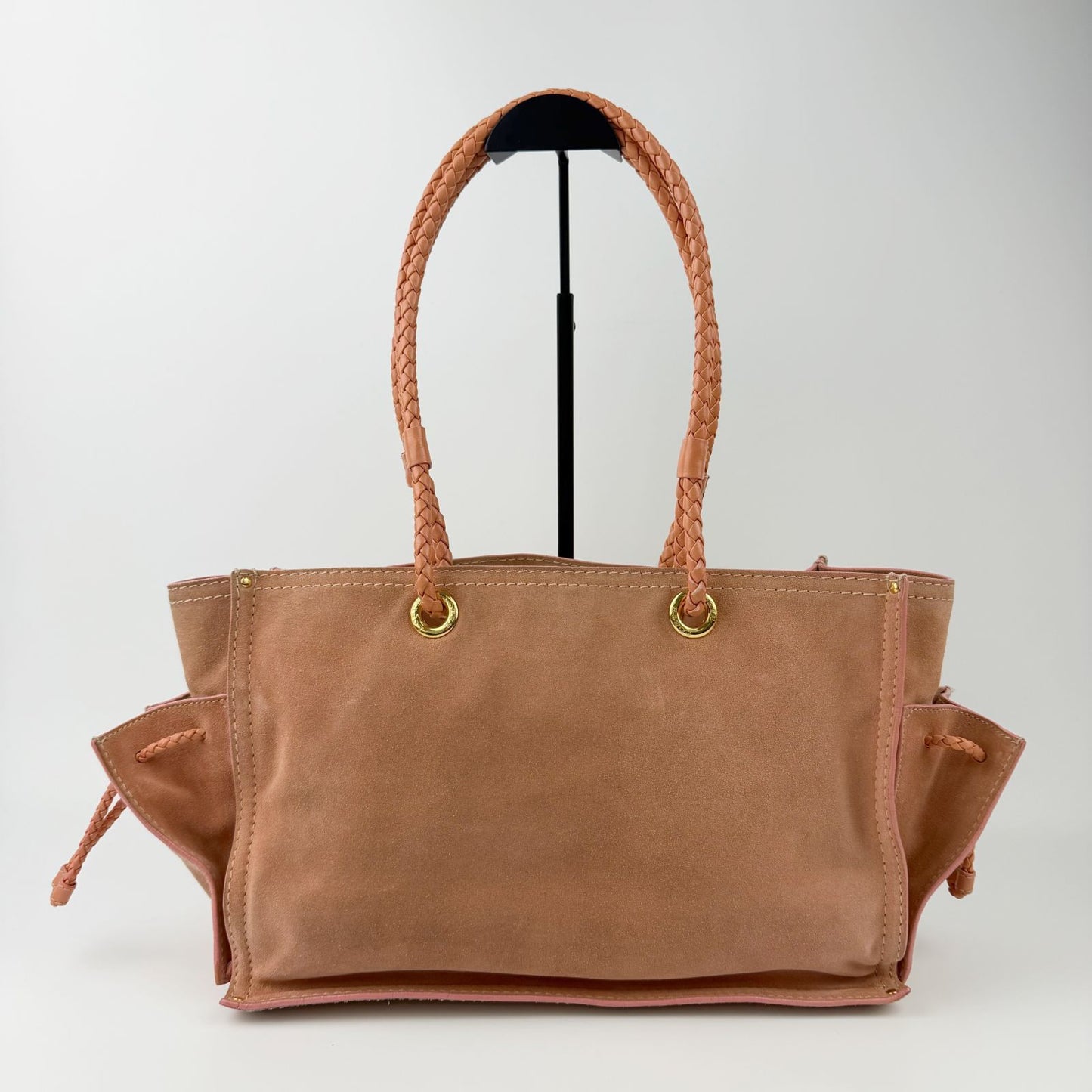 Loewe Anagram Tote Bag Pink — view 3