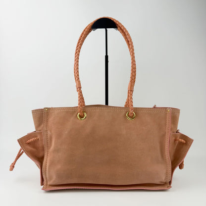 Loewe Anagram Tote Bag Pink — view 3