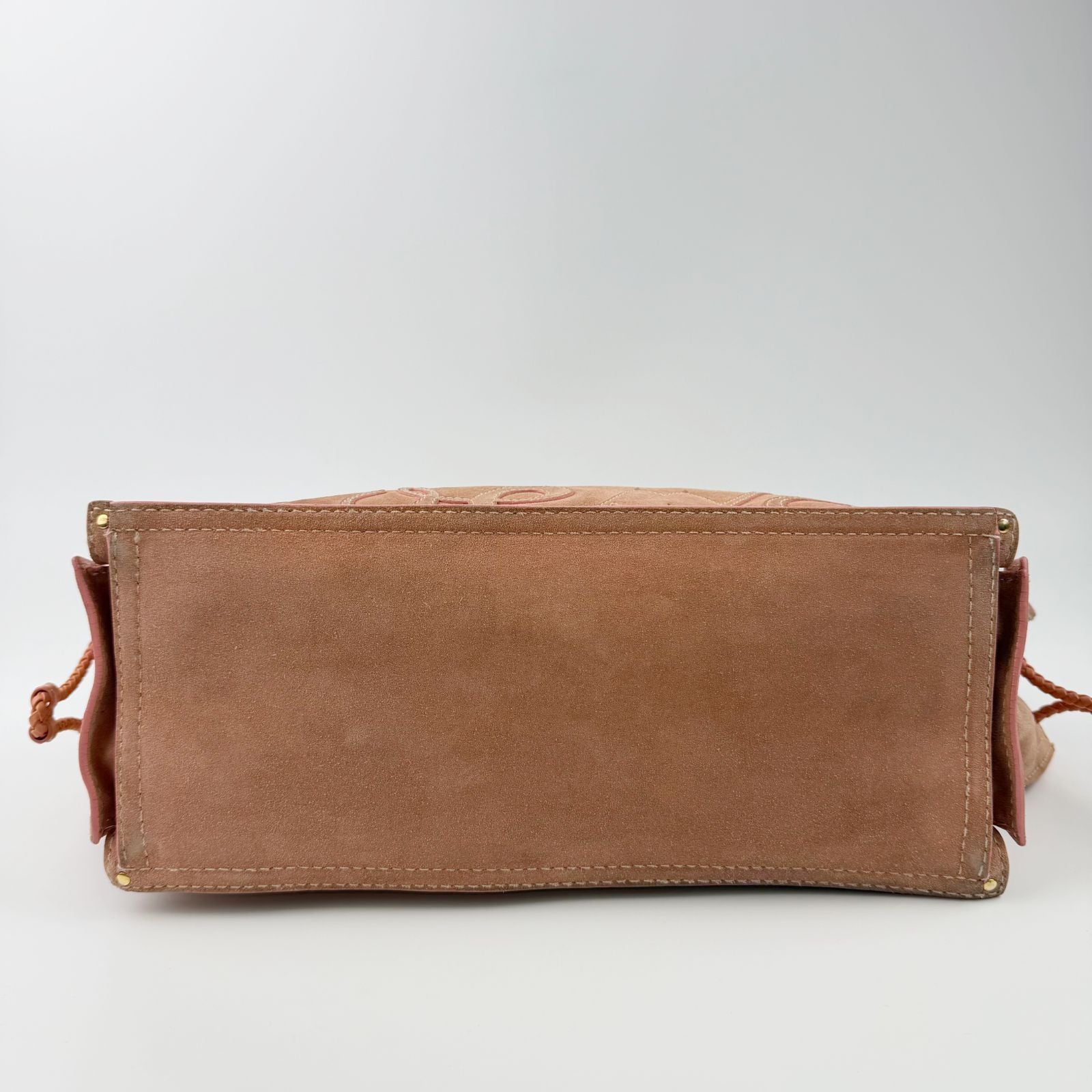 Loewe Anagram Tote Bag Pink — view 6