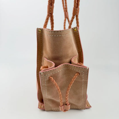 Loewe Anagram Tote Bag Pink — view 5