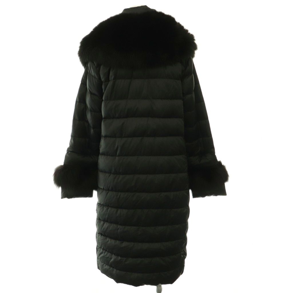 Max Mara S 'S Down Coat 36 Black — view 2