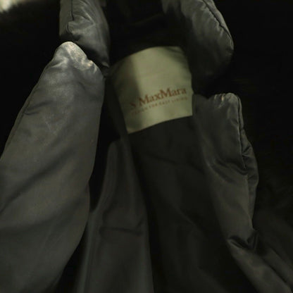 Max Mara S 'S Down Coat 36 Black — view 8