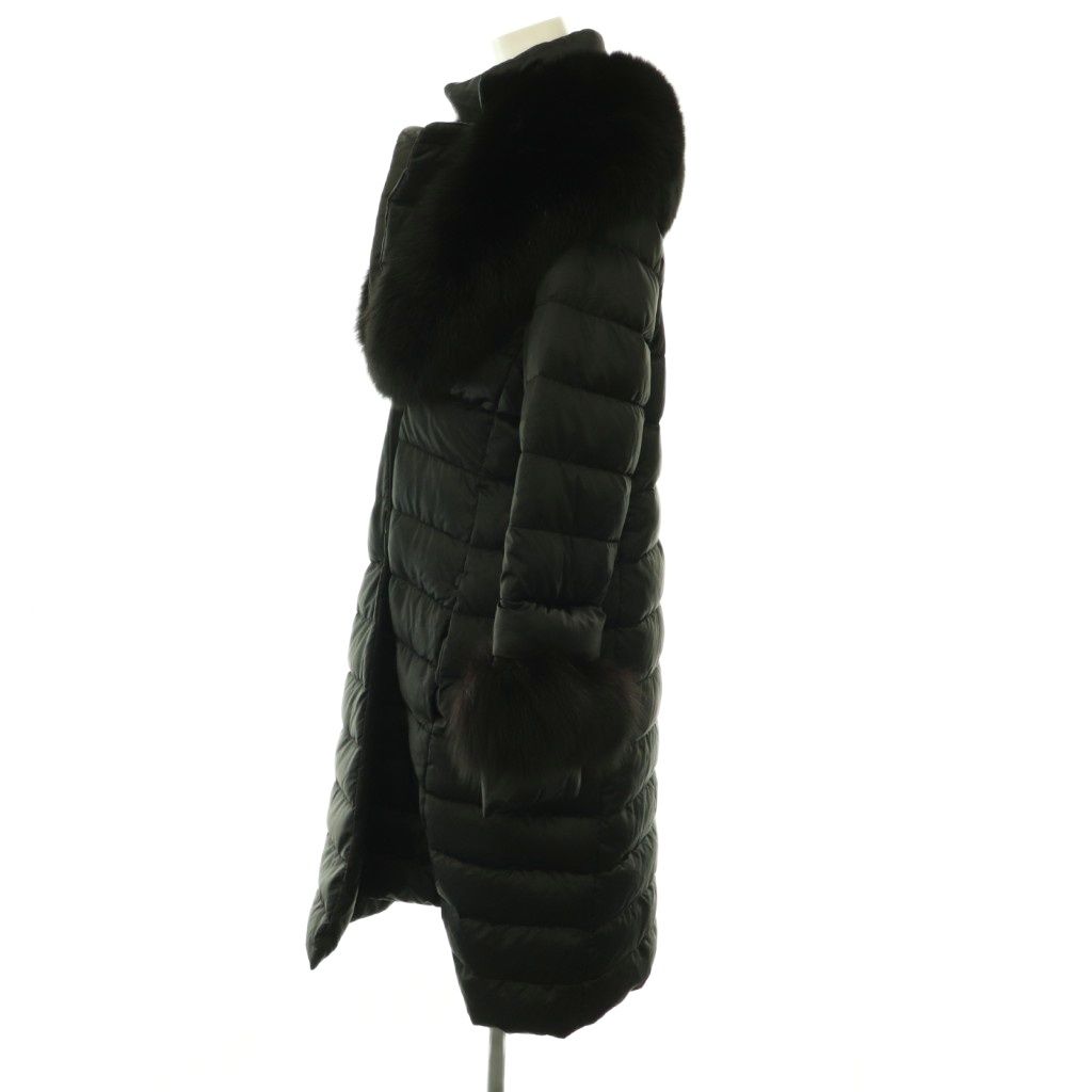 Max Mara S 'S Down Coat 36 Black — view 3