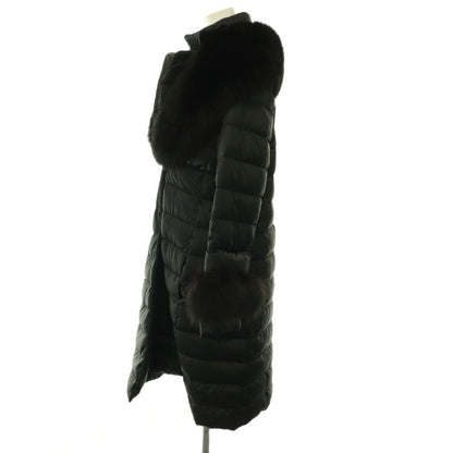 Max Mara S 'S Down Coat 36 Black — view 3