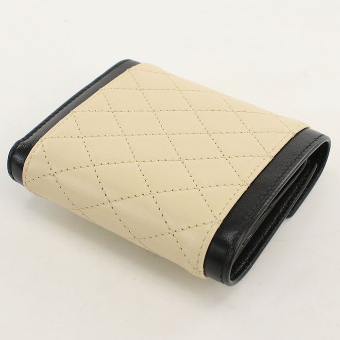 Saint Laurent Multi Fold Wallet Trifold Lambskin — view 2
