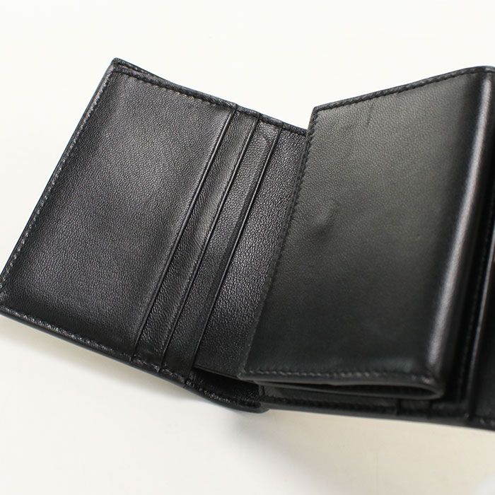 Saint Laurent Multi Fold Wallet Trifold Lambskin — view 8