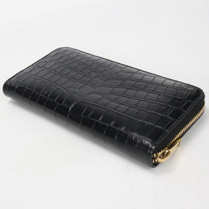 Saint Laurent Zip Around Wallet Cassandra Round Zip Calfskin — view 2