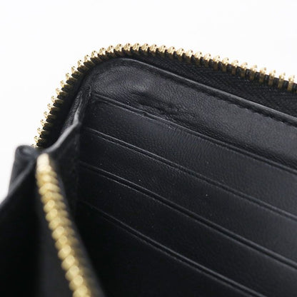 Saint Laurent Zip Around Wallet Cassandra Round Zip Calfskin — view 6