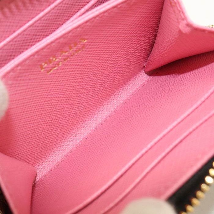 Prada Coin Case Saffiano Robot 1 268 Purse Calfskin — view 4