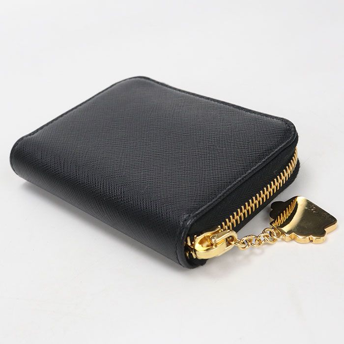 Prada Coin Case Saffiano Robot 1 268 Purse Calfskin — view 2