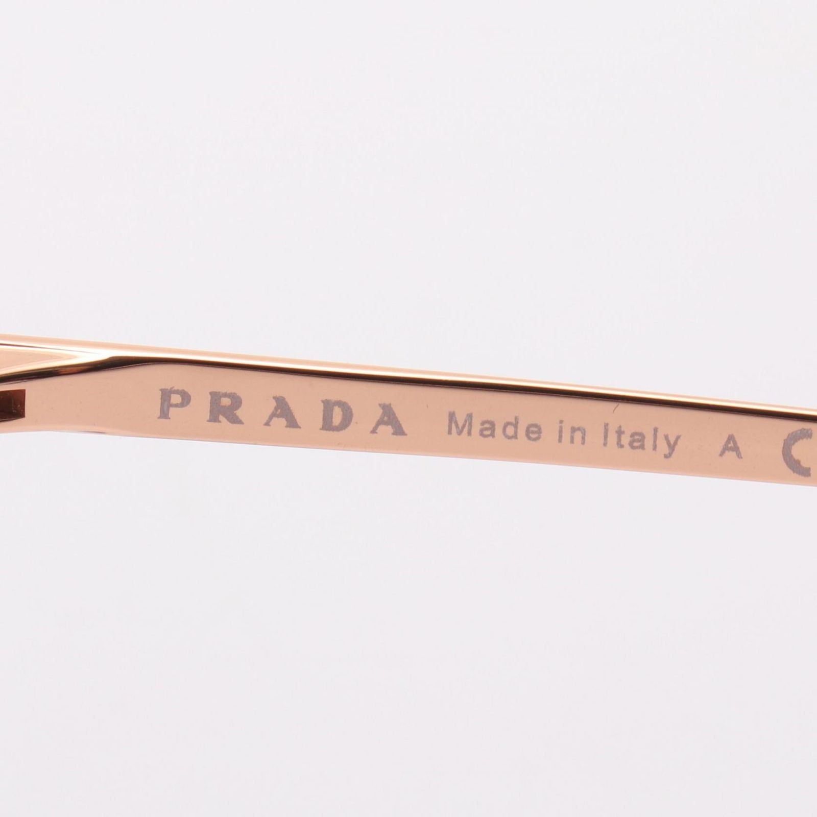 Prada Sunglasses Gradient Lens Half Rim Eyewear — view 4