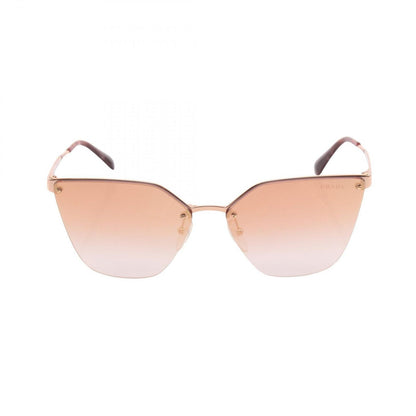 Prada Sunglasses Gradient Lens Half Rim Eyewear