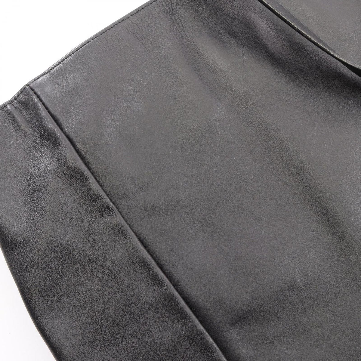 Saint Laurent Paris Tote Bag Logo Black Leather — view 6
