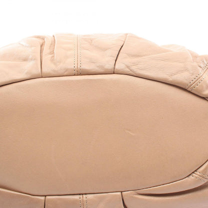 Celine Handbag Pillow Small 2-Way Beige Leather Shoulder Bag — view 7