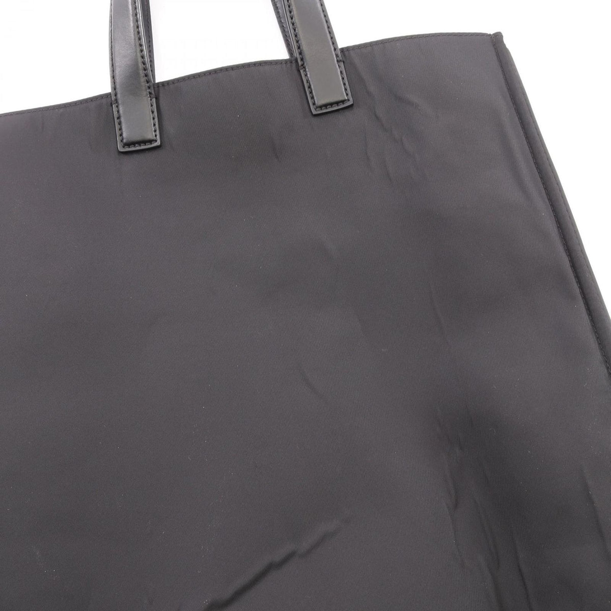 Fendi Tote Bag Bugs Monster Black Nylon Leather — view 8