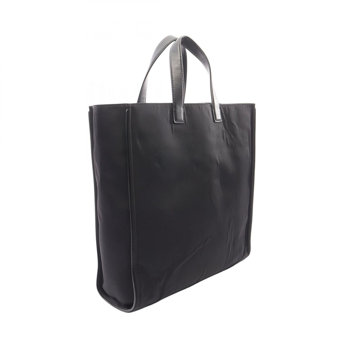 Fendi Tote Bag Bugs Monster Black Nylon Leather — view 2