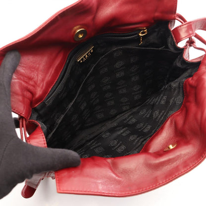 Loewe Shoulder Bag Anagram Bordeaux Leather — view 3