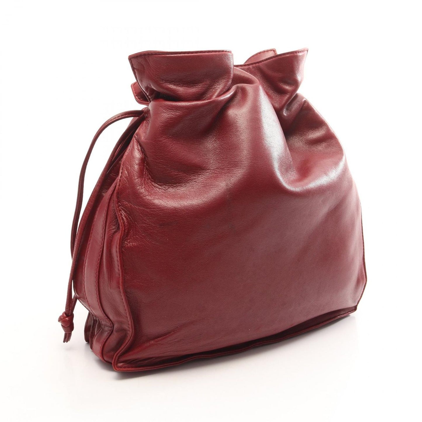 Loewe Shoulder Bag Anagram Bordeaux Leather — view 2