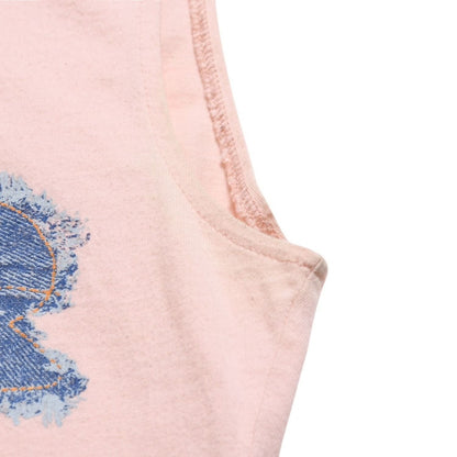 Dior Denim Logo Sleeveless Tank Top Galliano Era 36 — view 8