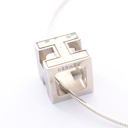 Hermes Necklace Cage d'H Cube Stainless Steel — view 4